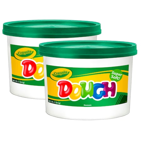 Crayola Modeling Dough, Green, 3 lb. Bucket, PK2 BIN1544